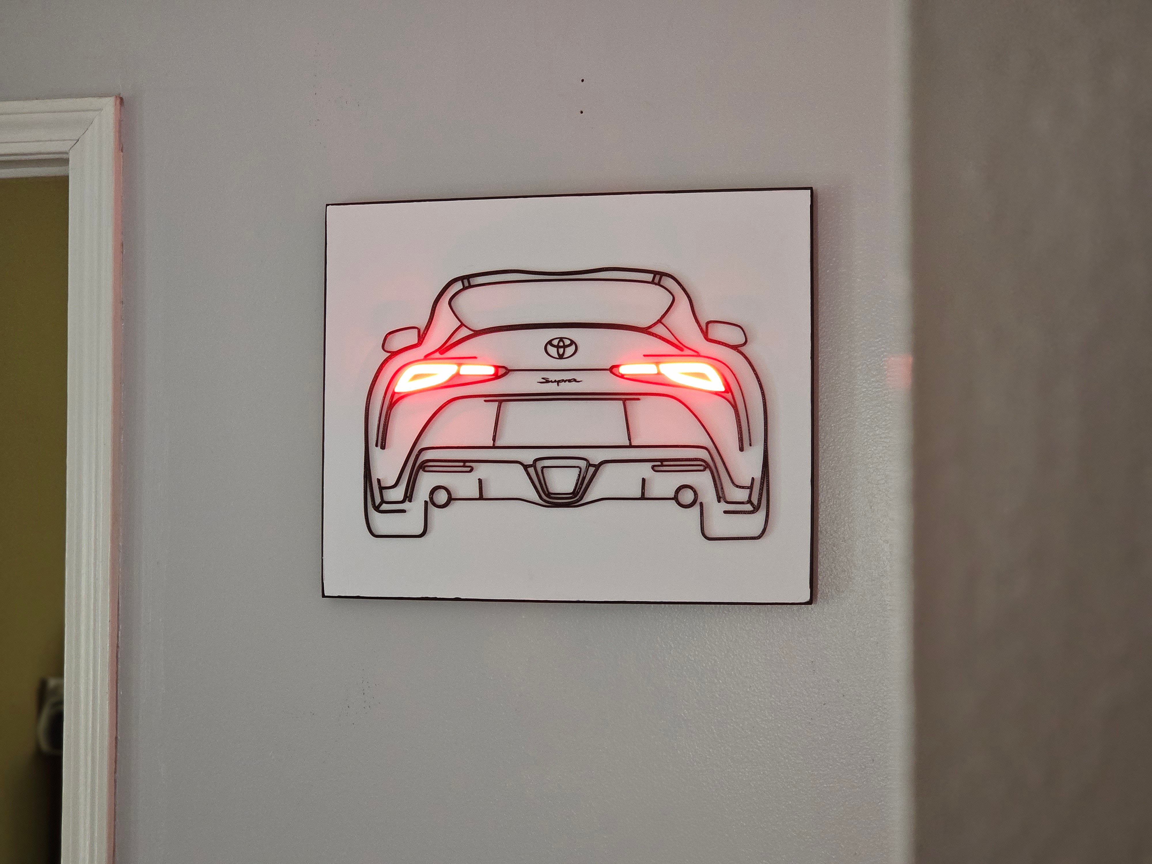 MKV Toyota Supra LED IlluminArt (Rear)