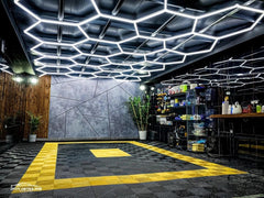 Hexa-LED Honeycomb LED Light Fixture