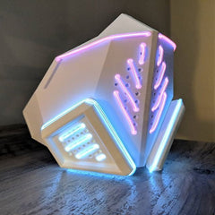 Light Up Gas Mask Low Poly