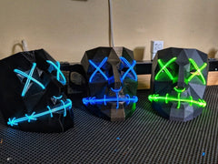 Low Poly Light Up Mask