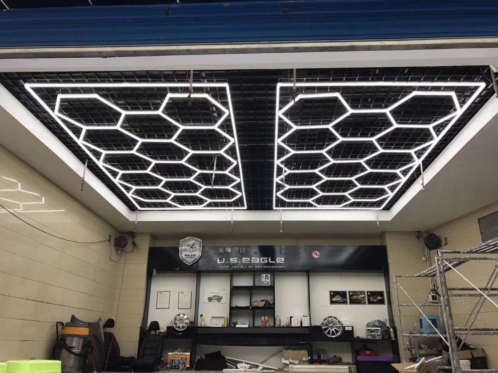 Hexa-LED Honeycomb LED Light Fixture