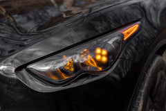 QX70 Evo Series Headlights ft Diode Dynamics