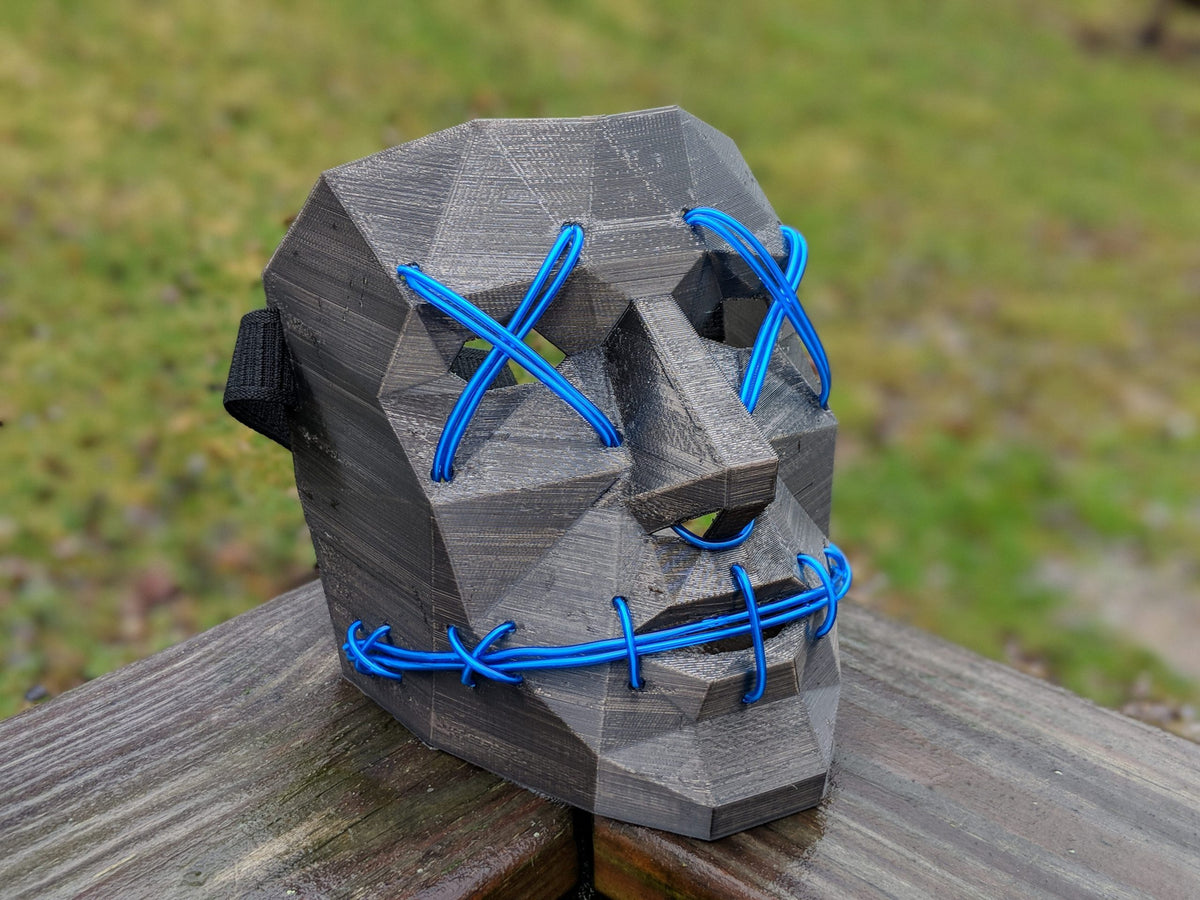 Low Poly Light Up Mask